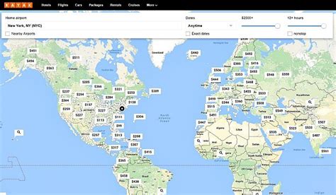 kayak anywhere search.